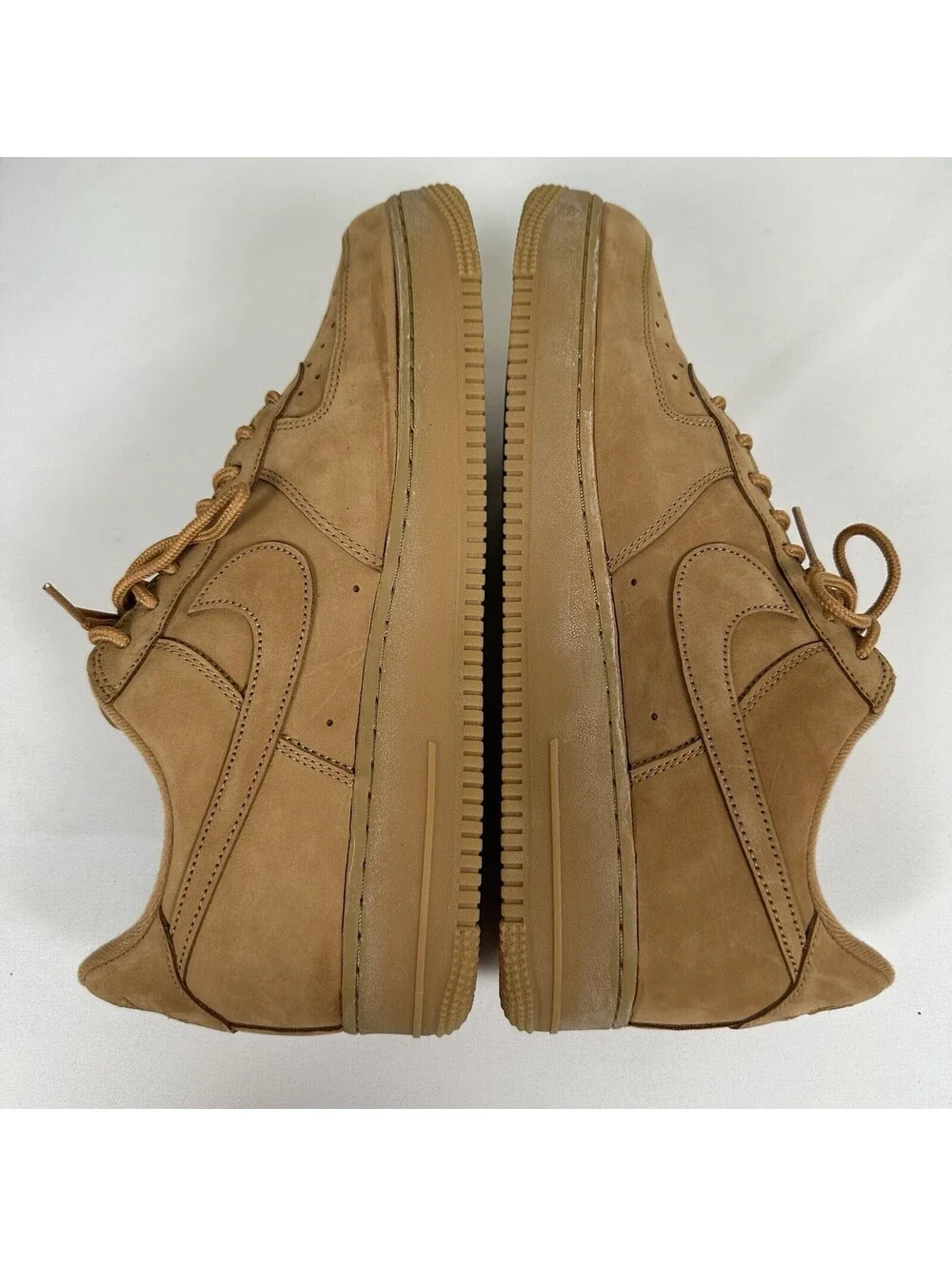 Size 11.5 - Nike Air Force 1 Low SP x Supreme Wheat 2021 - DN1555-200